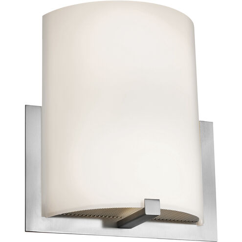 Breez 2 Light 10.25 inch Brushed Steel ADA Wall Sconce Wall Light