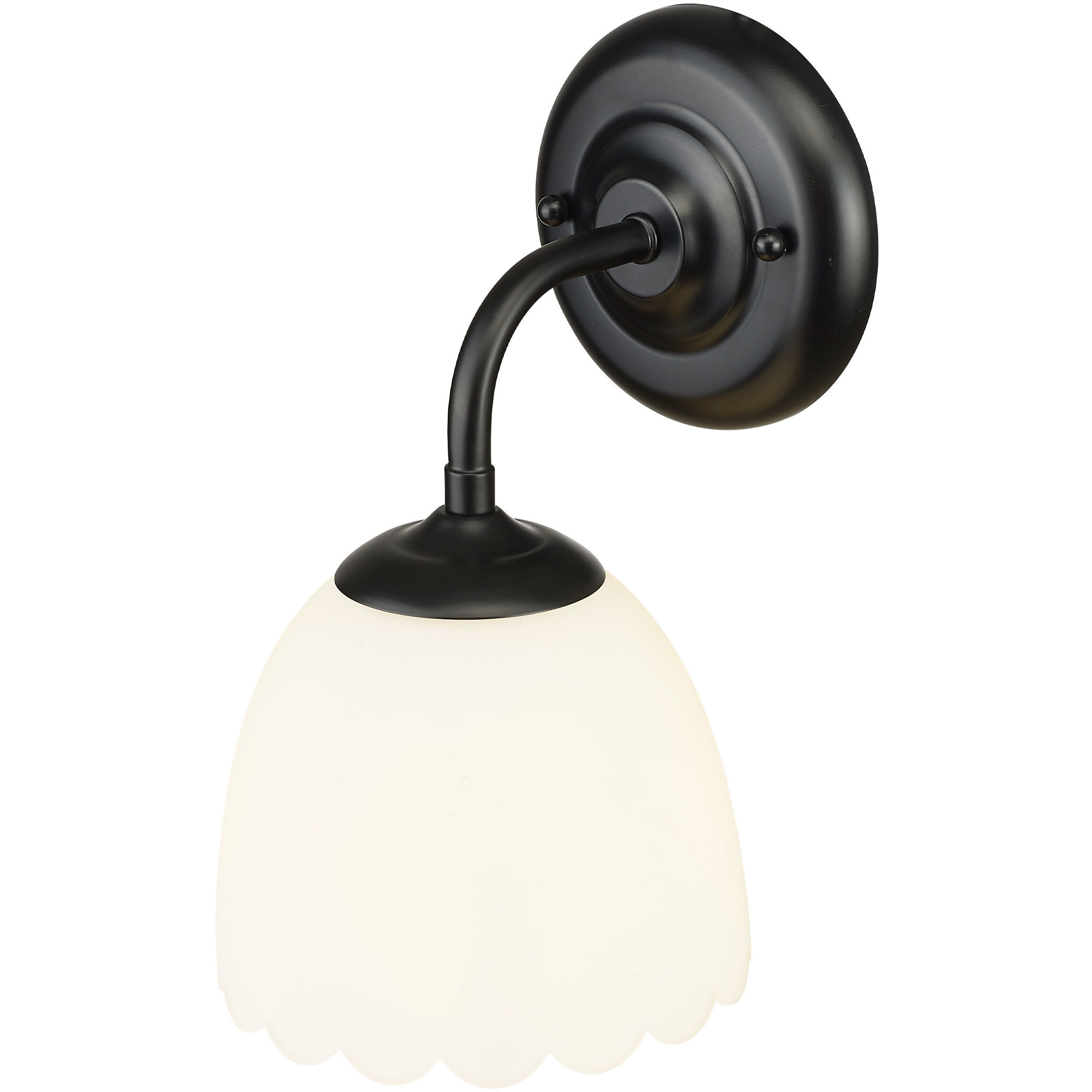 Dorinda 1 Light 6.5 inch Matte Black Wall Sconce Wall Light