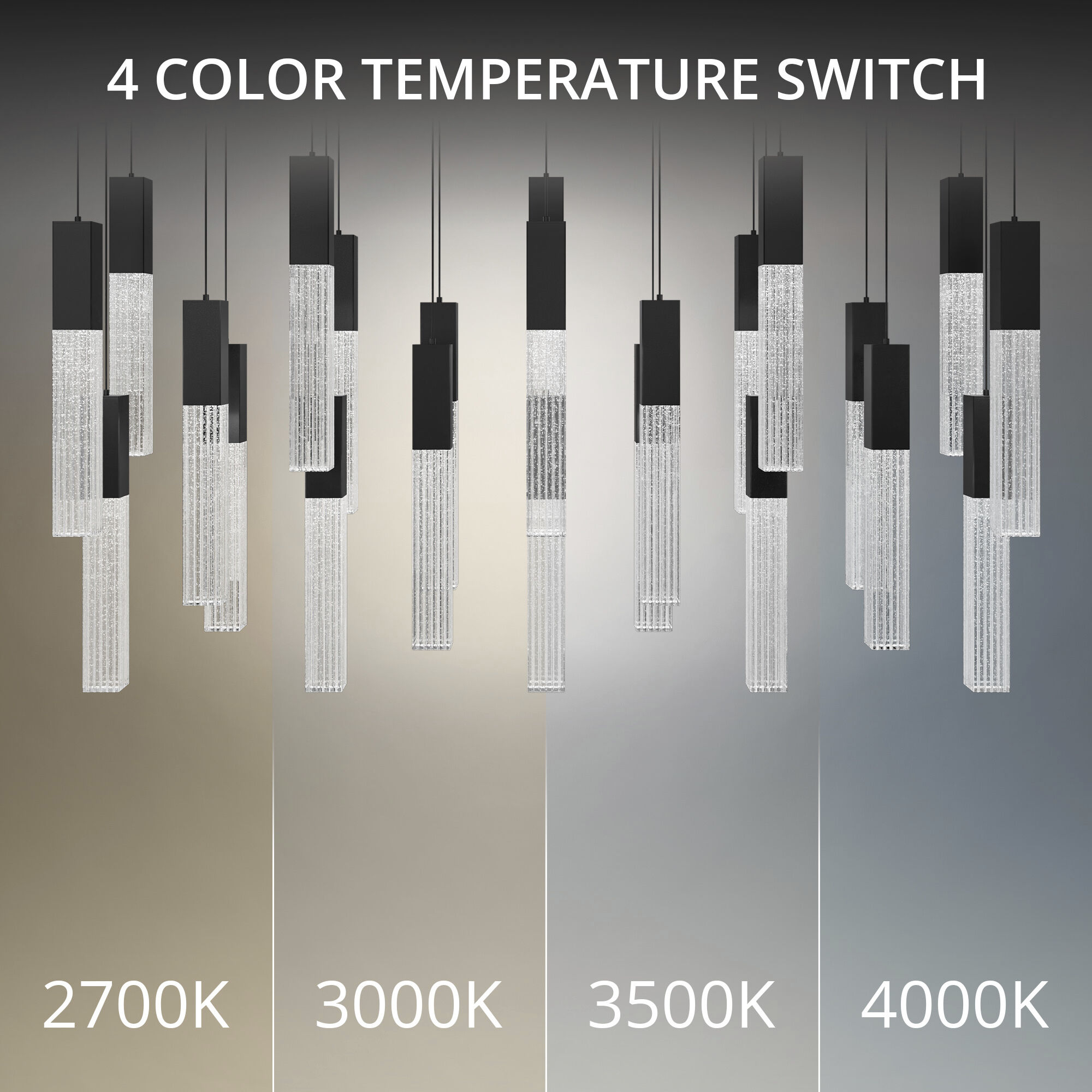 Cinema LED 12 inch Black Indoor Hanging Lighting Ceiling Light