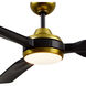 Fremont 60 inch Brushed Gold Ceiling Fan