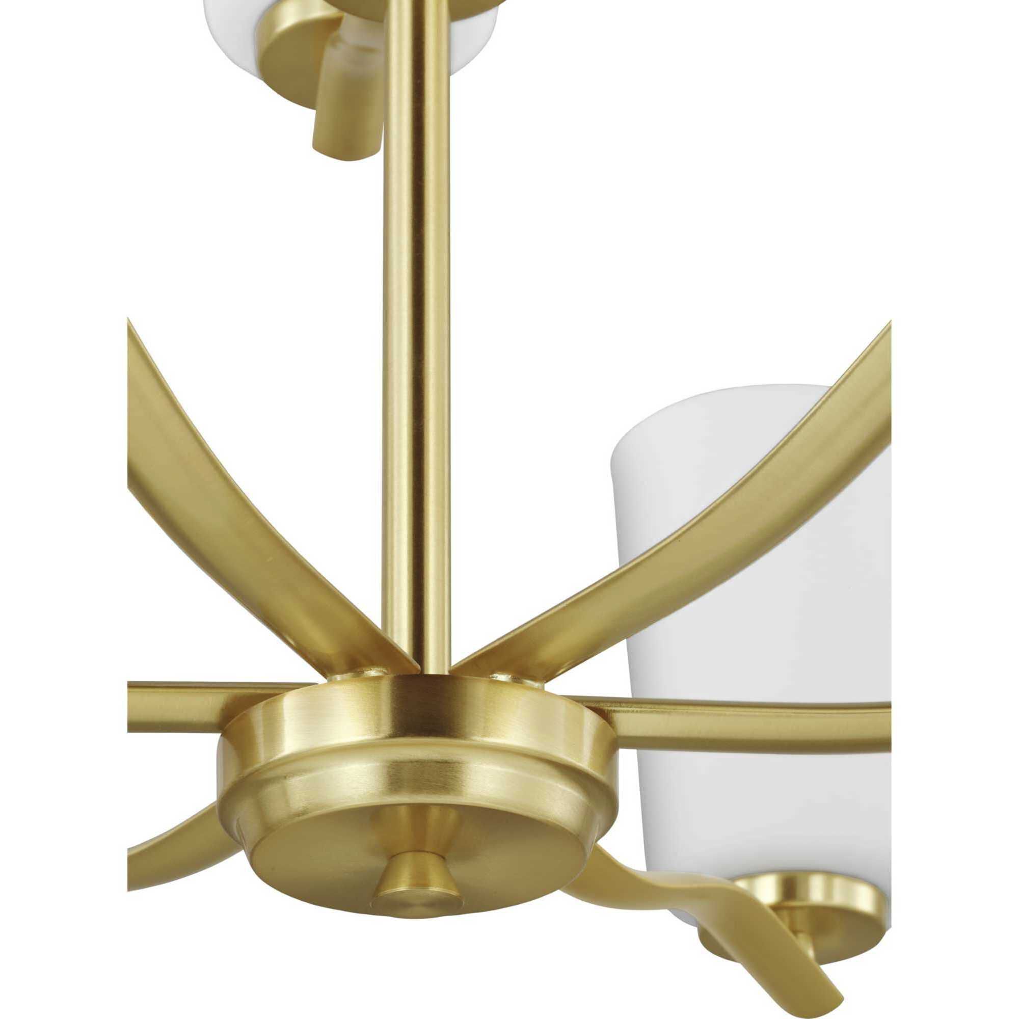 Adley 9 Light 28 inch Satin Brass Chandelier Ceiling Light