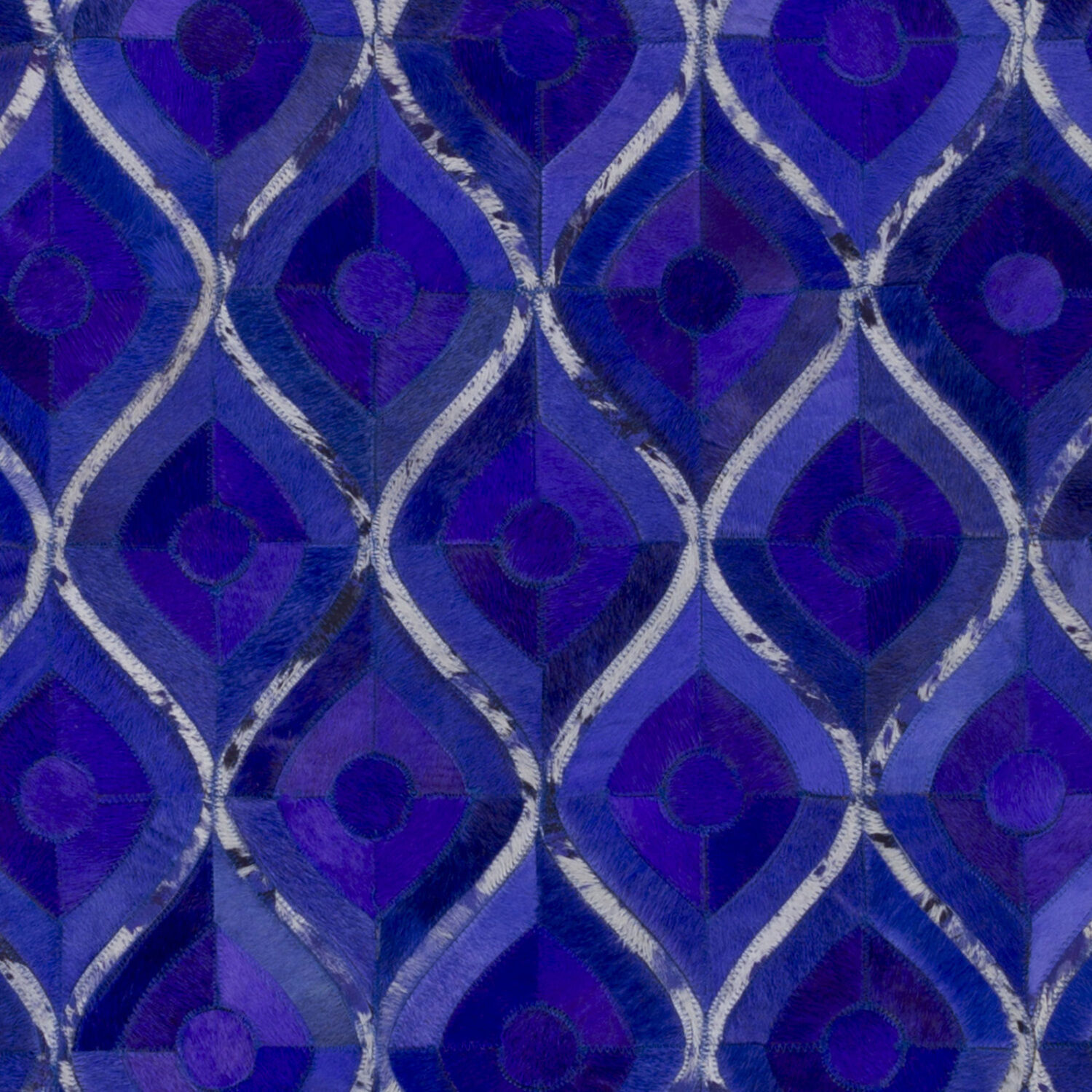 Houseman 36 X 24 inch Purple/Lavender Handmade Rug