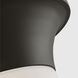 AH by Alexa Hampton Sina 2 Light 14.75 inch Aged Iron Flush Mount Ceiling Light