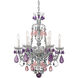 Hamilton Rock Crystal 6 Light 22.00 inch Chandelier