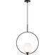 Averley 1 Light 18.13 inch Black Pendant Ceiling Light