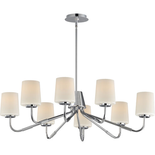 Durham 8 Light 34.25 inch Polished Chrome Chandelier Ceiling Light