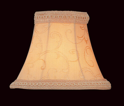 Chandelier Soft Gold Candelabra Shade