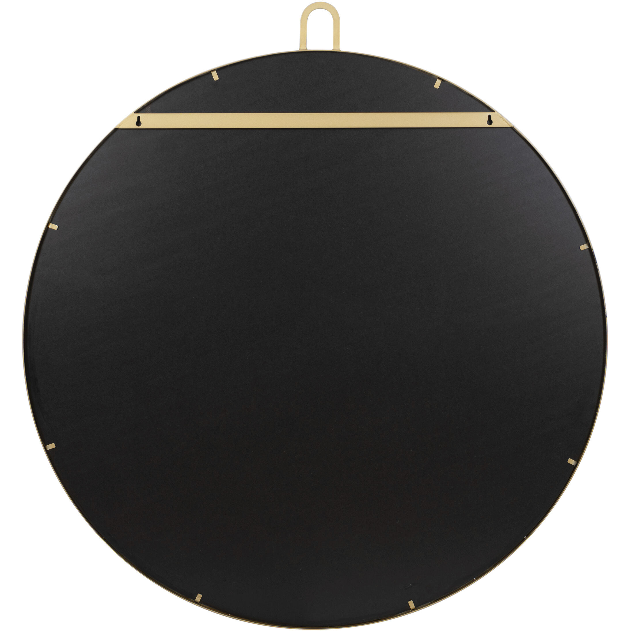 Stopwatch 43.25 X 40 inch Gold Accent Mirror