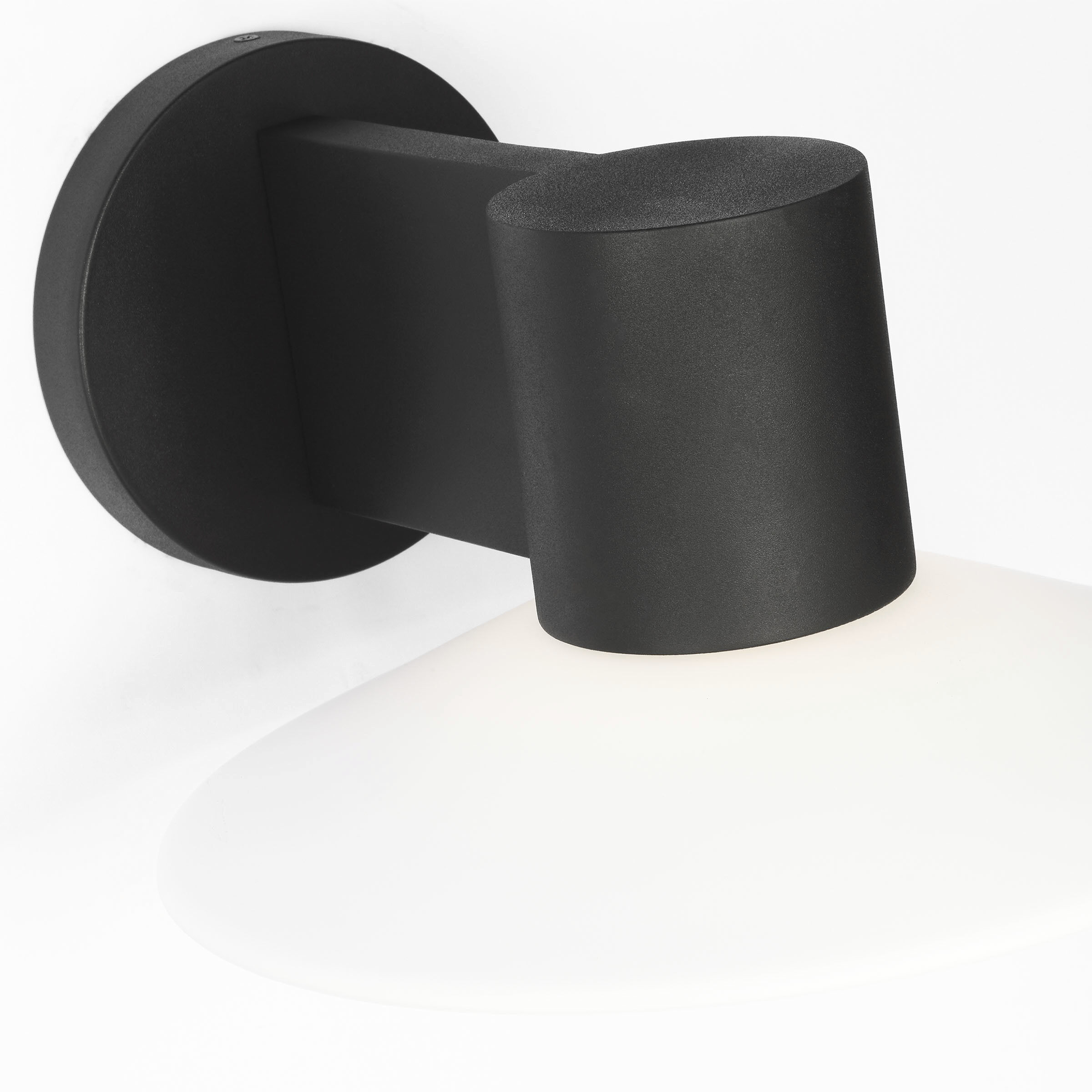 Barbara Barry Focal LED 7 inch Textured Black Outdoor Sconce