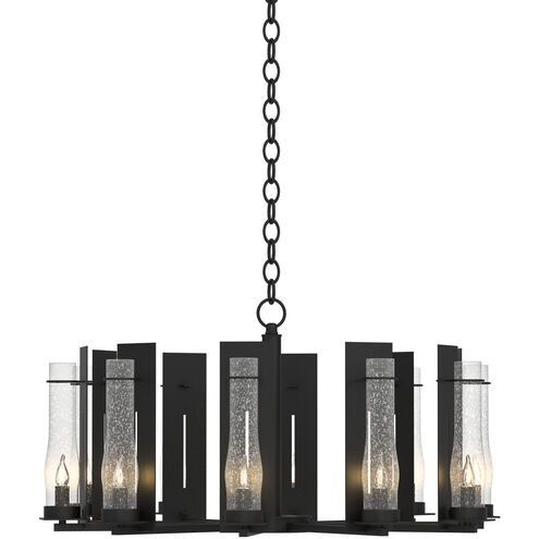 New Town 10 Light 30 inch Black Chandelier Ceiling Light