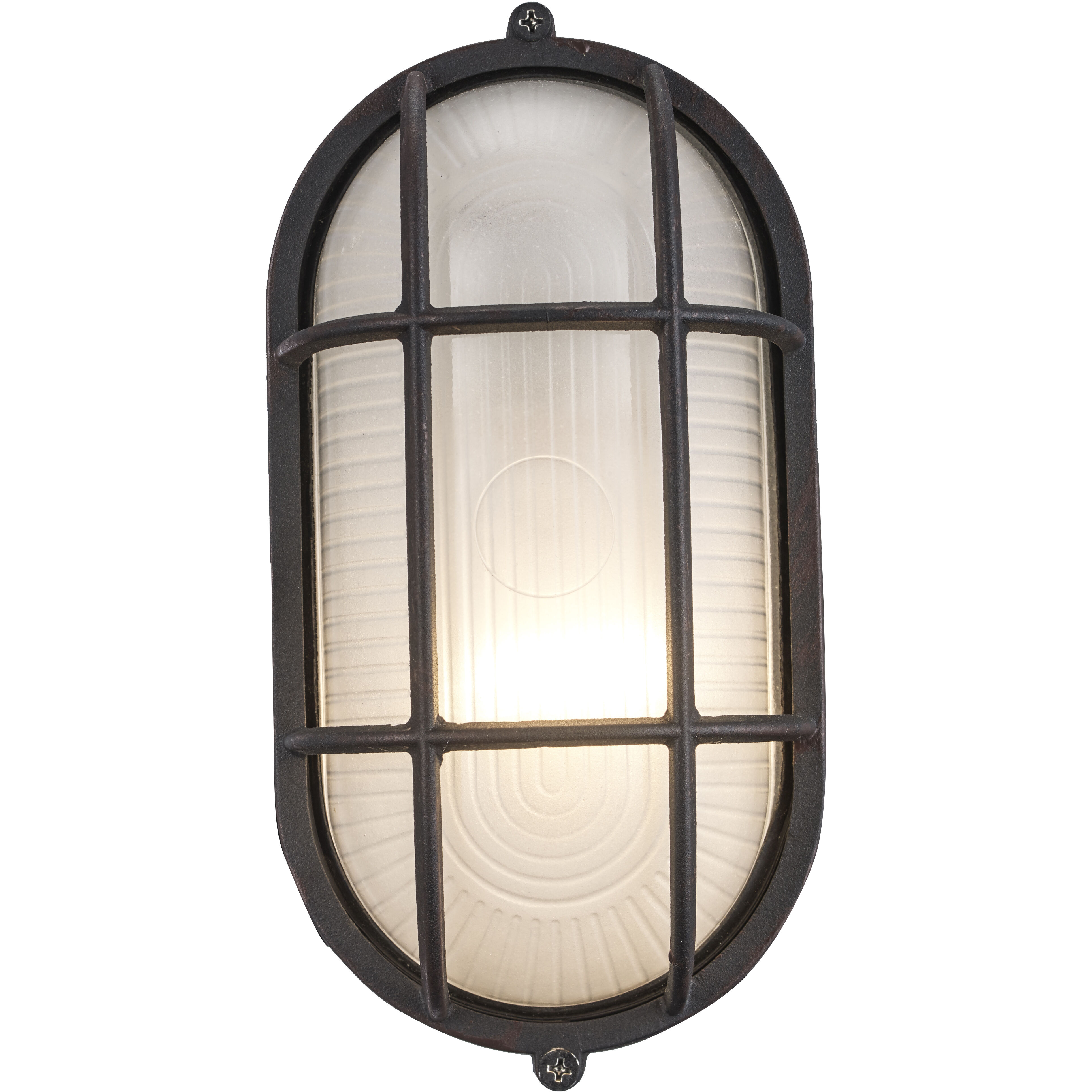 Black bulkhead outdoor light on sale