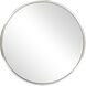 Simone 36 X 36 inch Stainless Steel Wall Mirror