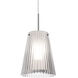 Dion 1 Light Black Cord Pendant Ceiling Light