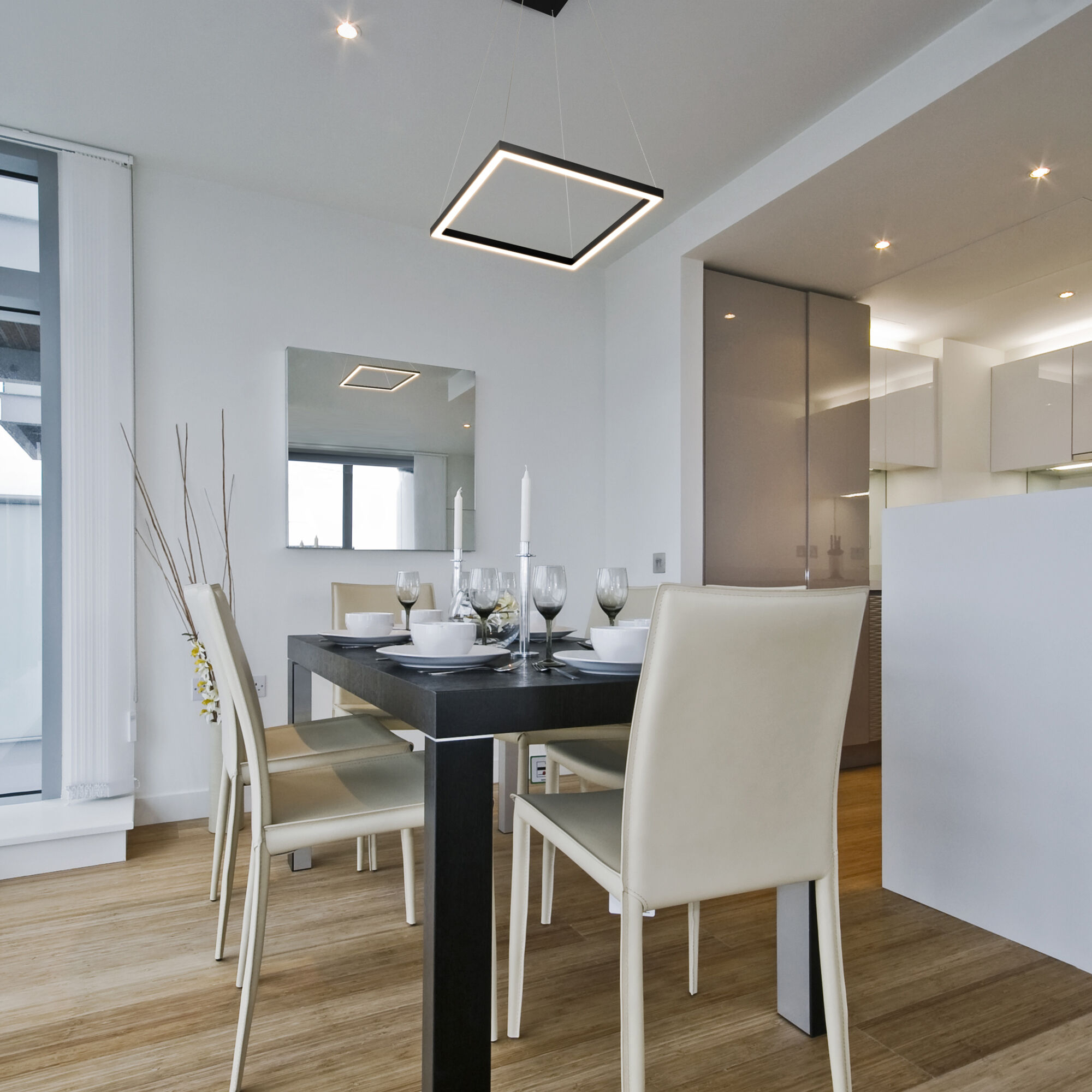 Atria 19.75 inch Black Pendant/Chandelier Ceiling Light