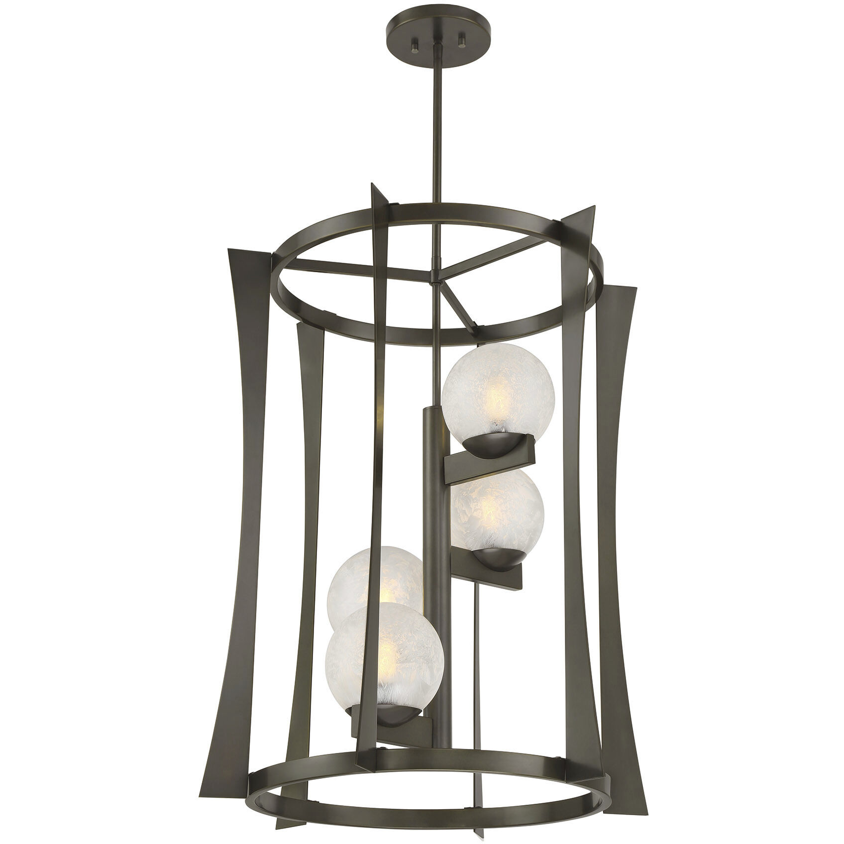 Darien 4 Light 23 inch Mediterranean Bronze Pendant Ceiling Light