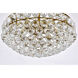 Savannah 5 Light 20 inch Brass Pendant Ceiling Light