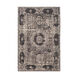 Javan 36 X 24 inch Brown and Gray Area Rug, Polyester and Cotton