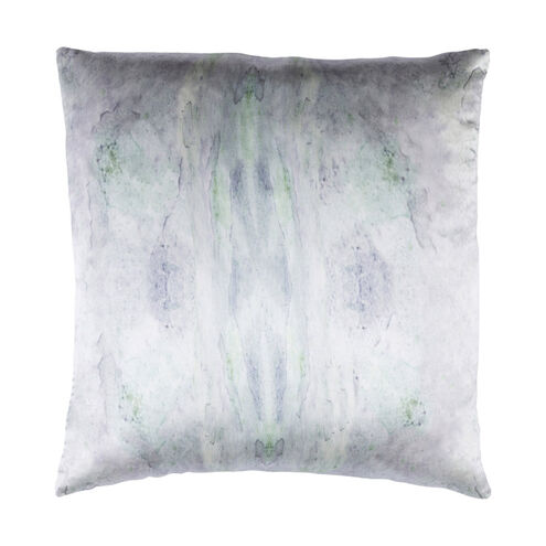 Kalos 22 X 22 inch Light Gray and Lilac Throw Pillow