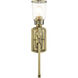 Lawrenceville 1 Light 5 inch Antique Brass Single Sconce Wall Light