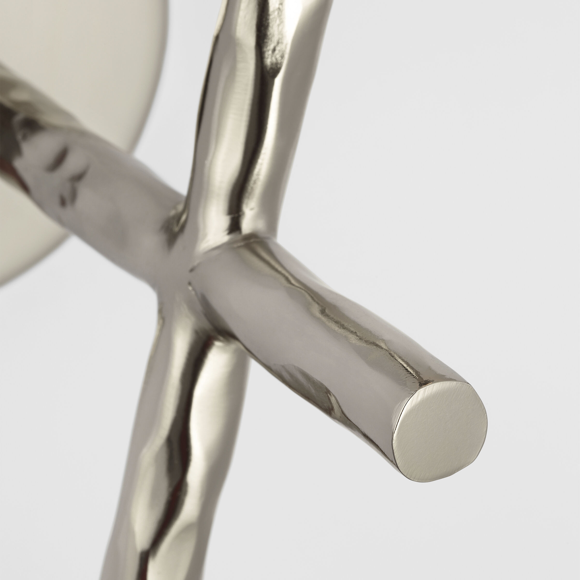 Suzanne Kasler Collette LED 8 inch Polished Nickel Tail Sconce Wall Light