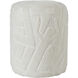 Trento 18 inch Ivory Stool