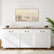 White Moon Over Ocean Beige and Gray and Neutral Canvas, Propac