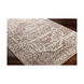 Irina 120 X 96 inch Brown and Neutral Area Rug, Viscose