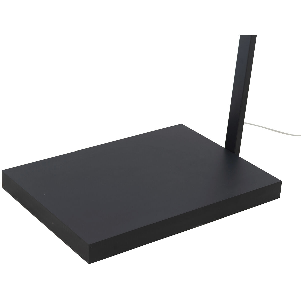 Stretch 87 inch 150.00 watt Matte Black Arc Floor Lamp Portable Light