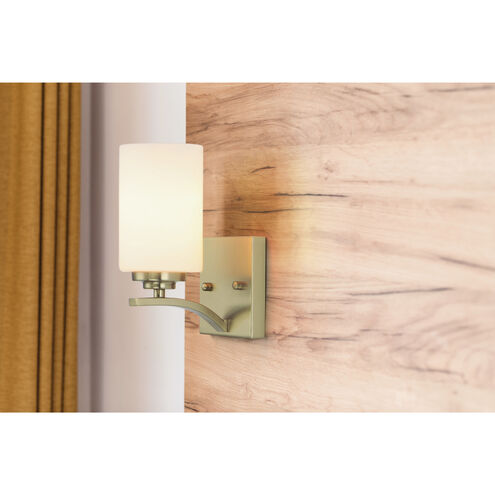 Deven 1 Light 4.75 inch Satin Brass Wall Sconce Wall Light