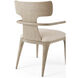Repose Grey Oak Dining Chair, Wooden, Upholstered