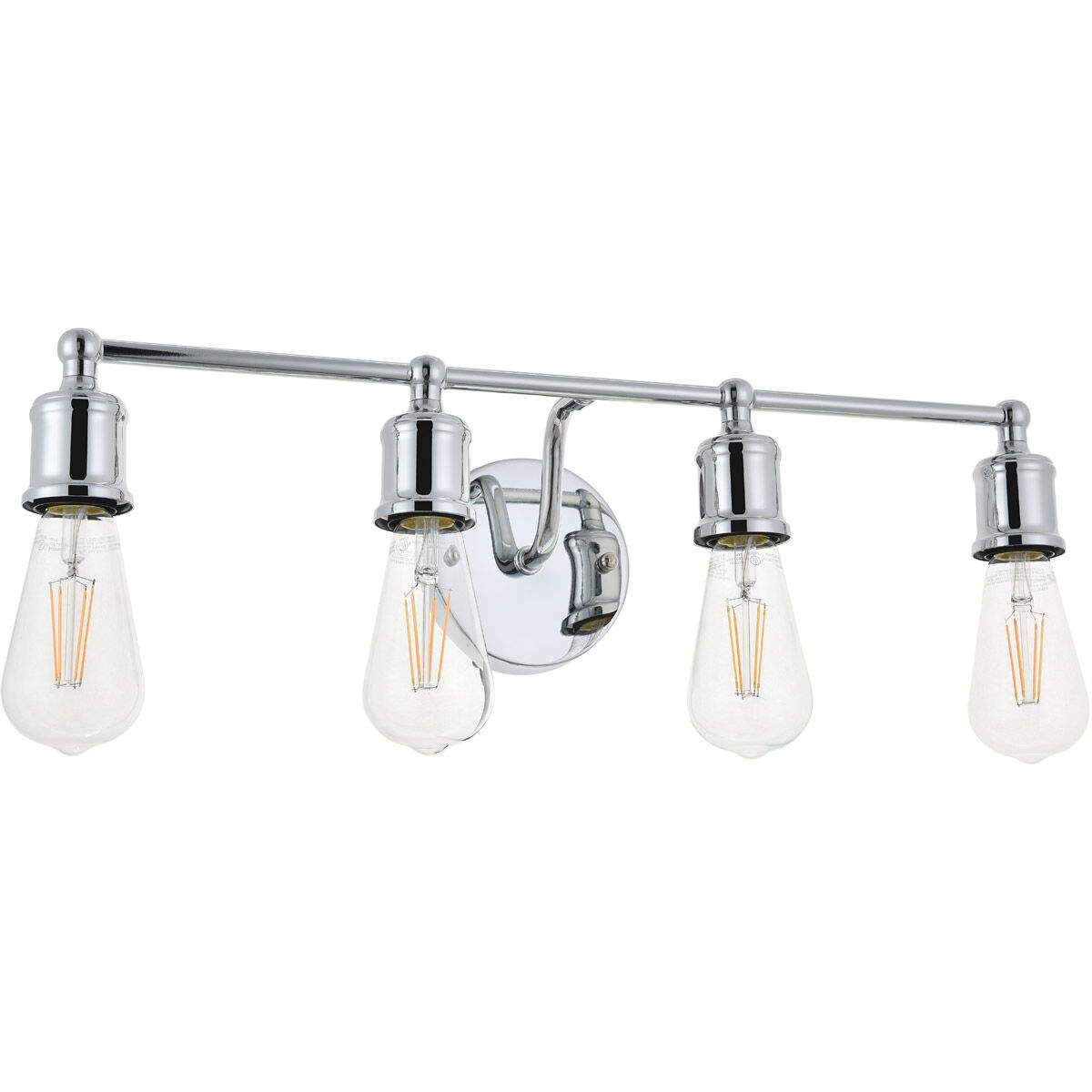 Serif 4 Light 22 inch Chrome Wall Sconce Wall Light