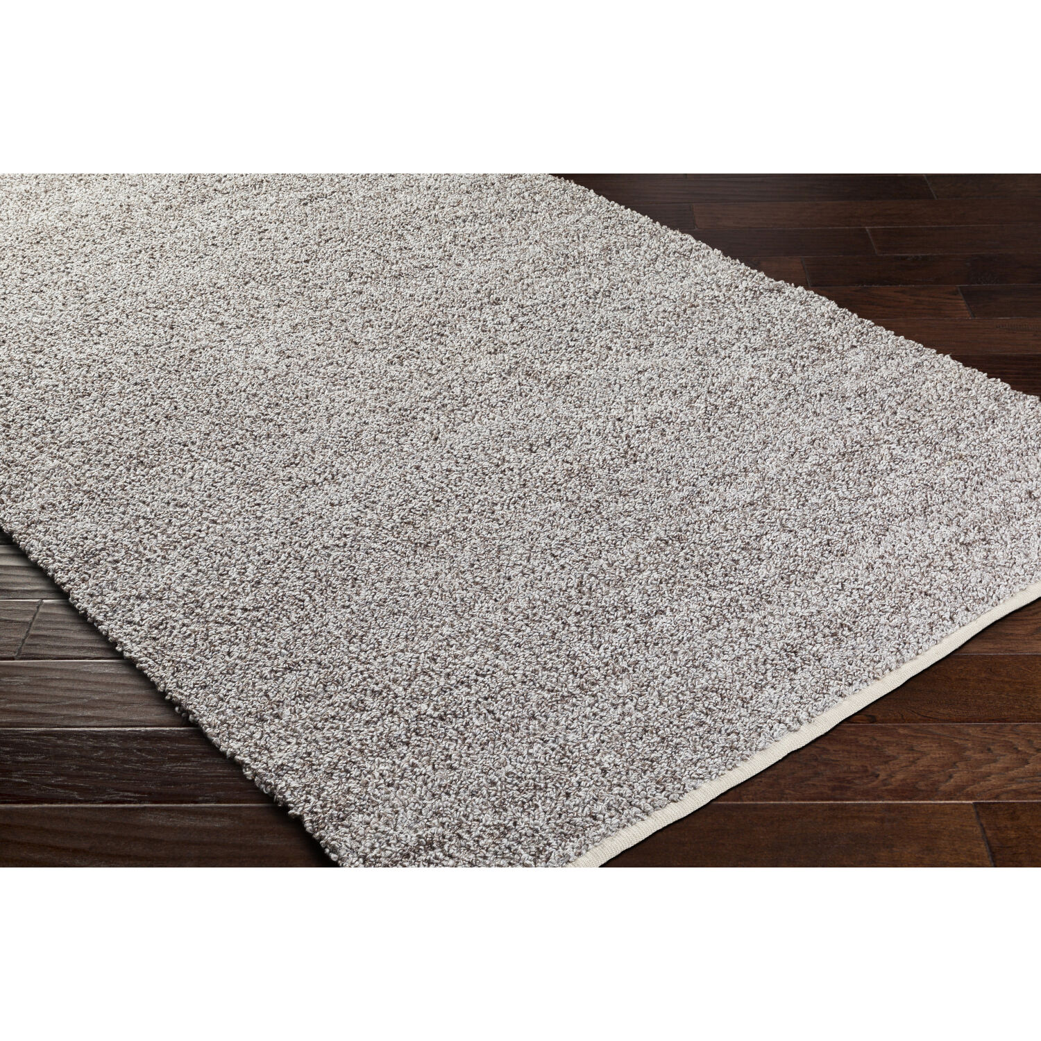 Boculette 96 X 30 inch Medium Brown/Off-White Handmade Rug in 2.5 x 8, Runner