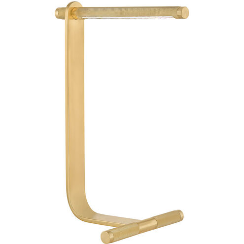 Deptford 18 inch 10.00 watt Aged Brass Table Lamp Portable Light