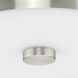 Gilliam LED 16.12 inch Brushed Nickel Flush Mount Ceiling Light