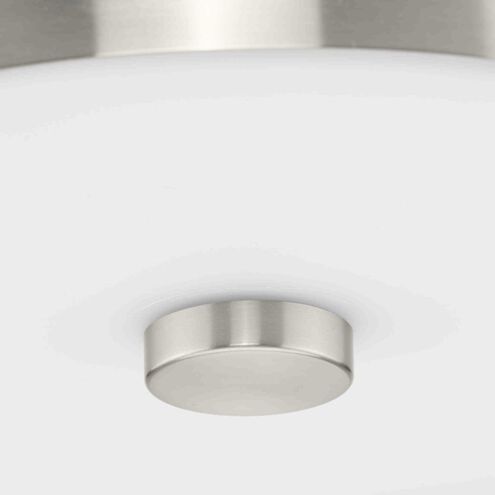 Gilliam LED 16.12 inch Brushed Nickel Flush Mount Ceiling Light
