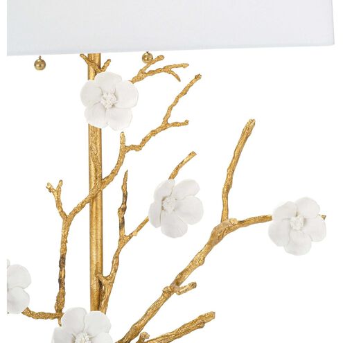 Cherise 24.75 inch 100.00 watt Gold Table Lamp Portable Light, Horizontal