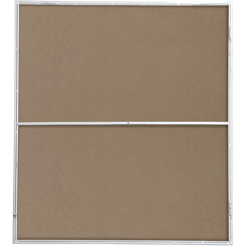 Monet 40 X 36 inch Silver Wall Mirror