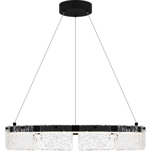 Alice LED 24.75 inch Matte Black Pendant Ceiling Light
