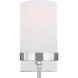 Sean Lavin Zire 1 Light 4.38 inch Chrome Bath Vanity Wall Light
