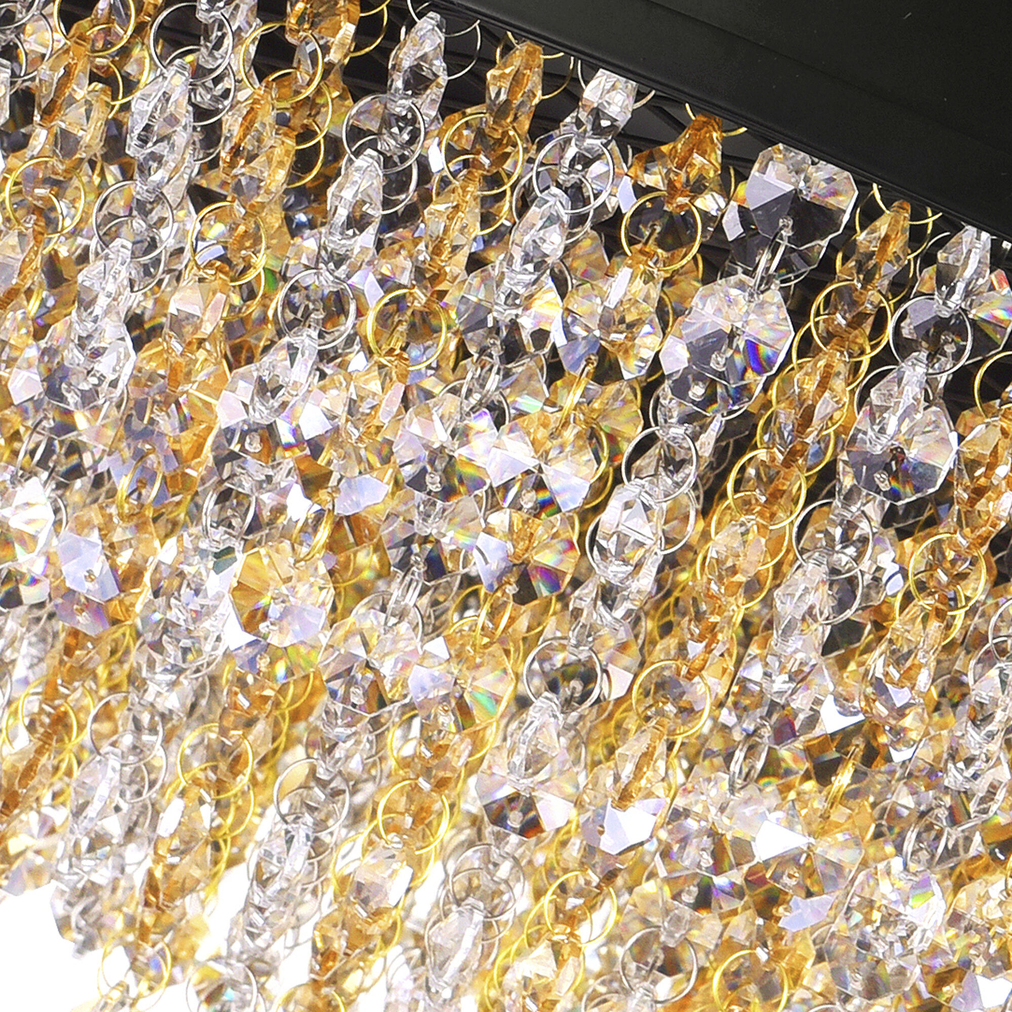 Medina 7 Light 16 inch Black Drum Shade Flush Mount Ceiling Light