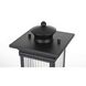 Collins 1 Light 18.5 inch Black Outdoor Post Light