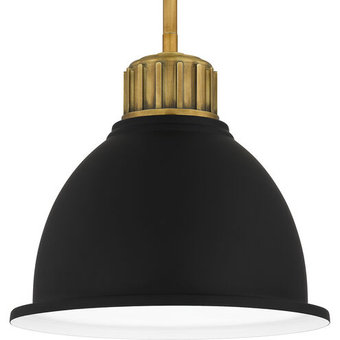 Piccolo 1 Light 12.75 inch Weathered Brass Mini Pendant Ceiling Light