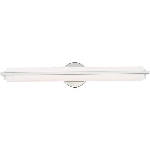 Visby LED 4 inch Polished Chrome ADA Bath Vanity Wall Light