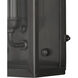 Royster 1 Light 13.75 inch Matte Black Outdoor Wall Sconce