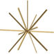 Sirius LED 54.38 inch Brushed Gold Chandelier Ceiling Light