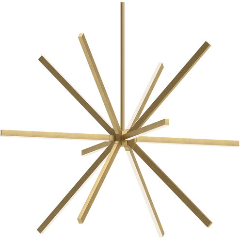 Sirius LED 54.38 inch Brushed Gold Chandelier Ceiling Light
