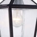 Salem 1 Light 8 inch Matte Black Exterior Hanging Lantern