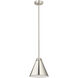 Eaton 1 Light 12 inch Polished Nickel Pendant Ceiling Light