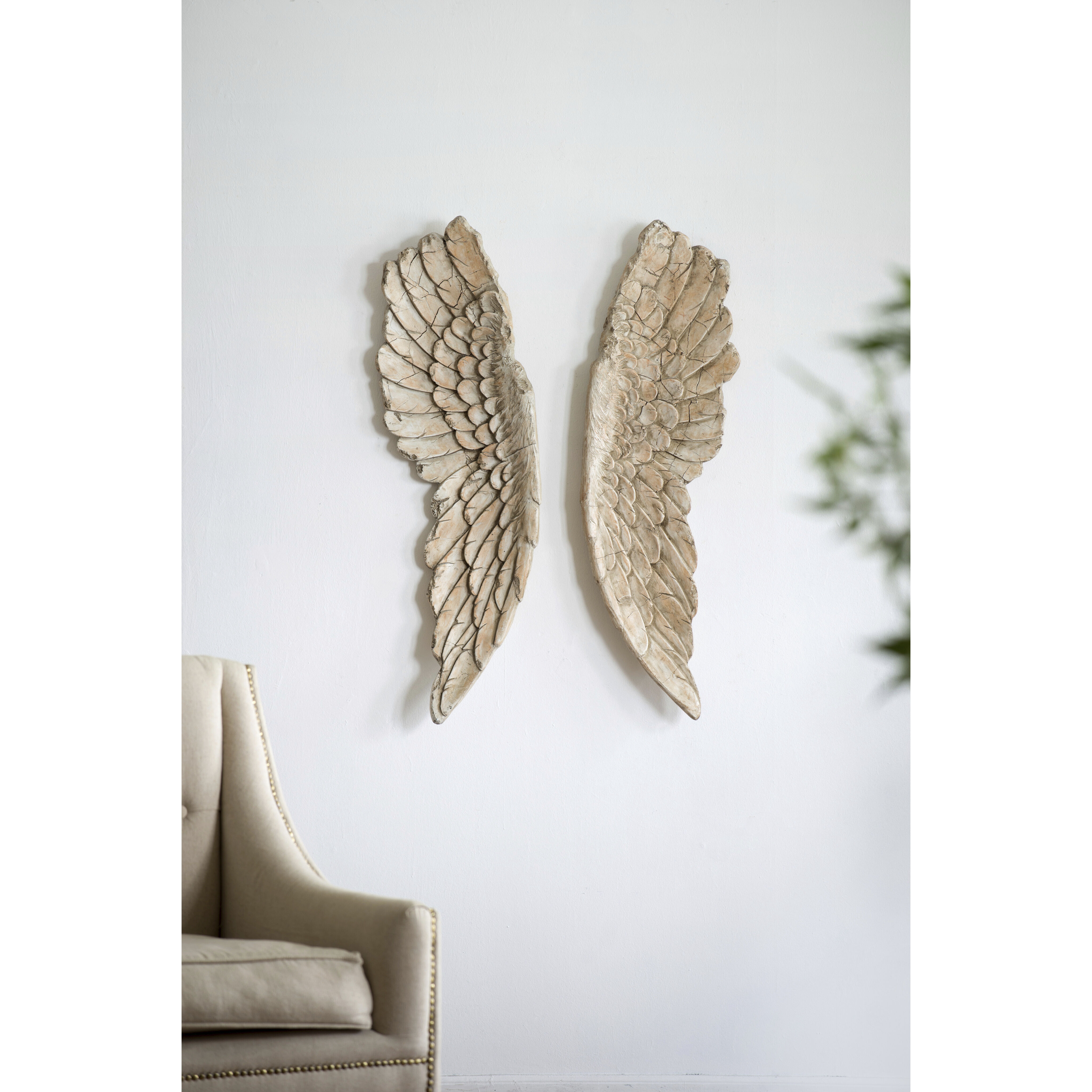 Soar Natural Wall Art, Set of 2