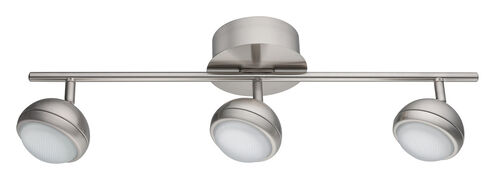 Lombes I 3 Light 120V Matte Nickel Ceiling Track Light Ceiling Light